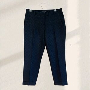 Theory Black workwear minimalist formal Pants size 10
